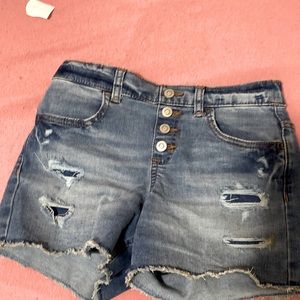 Girls jean shorts